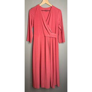 Investments Soft Separates Medium Wrap Midi Dress
